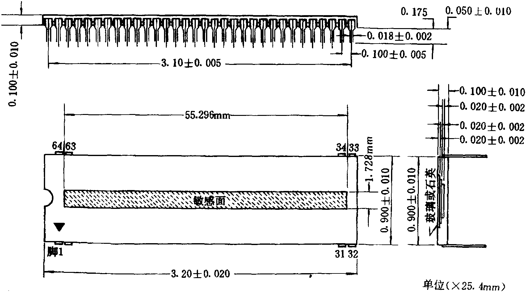 1.7 RA2048JTDI CCD圖像傳感器